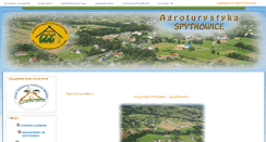 Desktop Screenshot of agroturystyka.spytkowice.pl